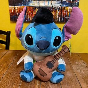 KidRobot Disney Hug Me Elvis Stitch Vibrating Plush 16" Stuffed Toy Lovey